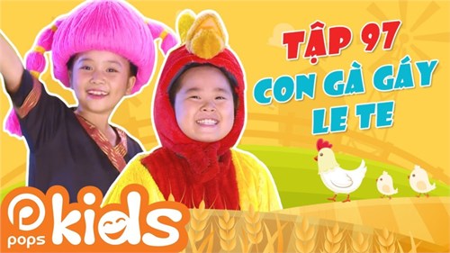 Mầm Chồi Lá Tập 97 - Con Gà Gáy Le Te | Nhạc thiếu nhi hay cho bé | Vietnamese Kids Song
